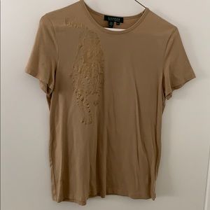 Ralph Lauren shirt. Gold tiger.